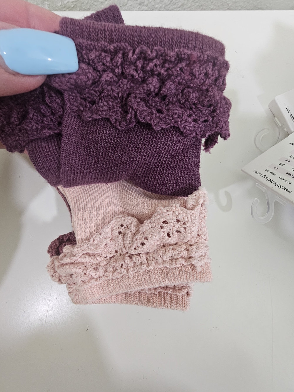 Kids Ruffle Midi Socks - (0-6M) 6 Packs Of 3 Each, Brand New - Picture 4 of 7